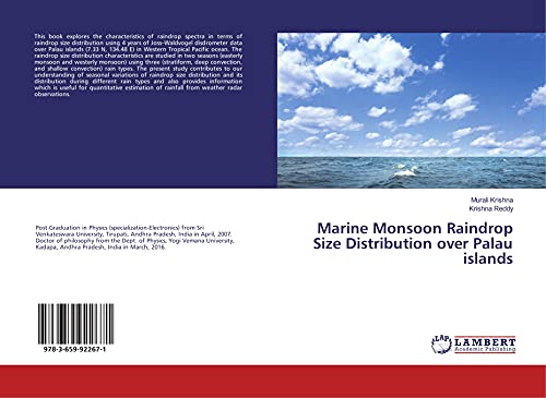 Marine Monsoon Raindrop Size Distribution over Palau islands