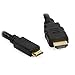 Produktbild DragonTrading® Mini HDMI auf HDMI Kabel zum Anschluss Kompatibel mit Nikon D5300 Kamera an TV, HDTV, LCD, Plasma, Monitor mit HDMI-Anschluss