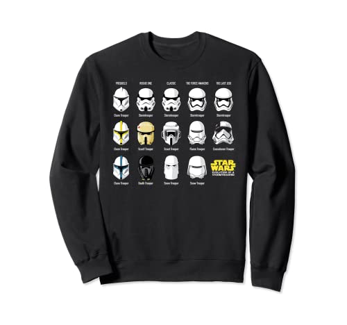 Sweat Star Wars Saga Guide Evolution of a Stormtrooper noir pour homme