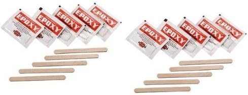 Double Bubble- Red Extra Fast Set Epoxy | 10 Pack