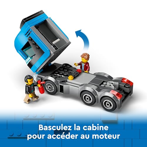 Lego City Le Camion De Transport De Voitures De Sport 60408 Lego La Boite - vue 9