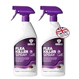 REPELEM Flea Sprays for The Home - Professional Strength, Household Spray, Killer for Home, Kills Fleas, Larvae & Eggs (2L Flea Spray)