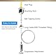 4 Stück Einstellbare Seilabhängung Lampenaufhängung Einbauset Stahl Verschleißfest Stahlseil mit Ösen Drahtseilhalter Universal Abhängeset für Lampen, Aufhänger, Werbeleuchtkästen Befestigungs (2M)
