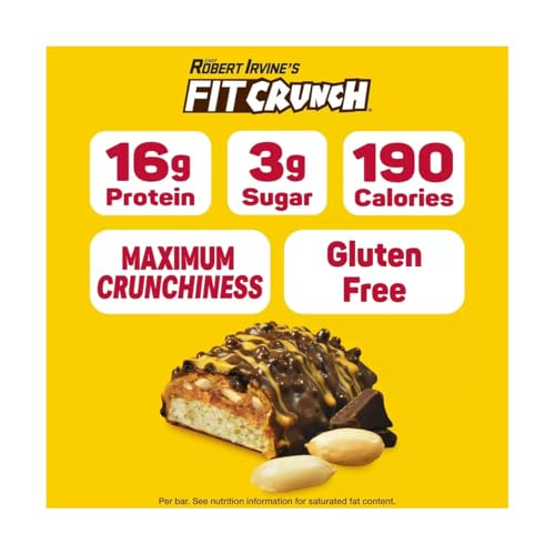 FIT-CRUNCH Barras Proteicas 16g Chocolate 12 unidades miniatura 4