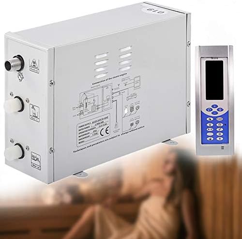 YJINGRUI 3KW 110V Steam Generator Sauna Bath Steamer for SPA at Home with Digital Controller Temperature & Timing for 35-125 cubic ft Room