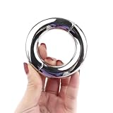 5 Sizes of Men's Multi-Functional Stainless Steel Endurance Weight-Bearing Rings, 30mm/33mm/40mm/45mm/50mm-USZF98 (33mm)