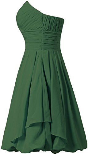 ANTS Women's Short Bridesmaid Dresses Wedding Party Dress Size 14 US Dark Green