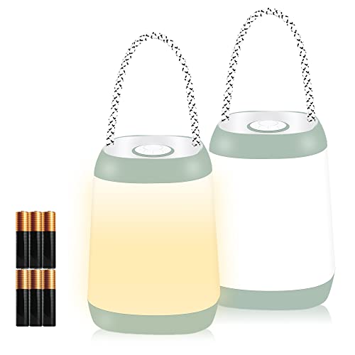 BALGLO LED Camping Light Portable Camping Lantern for Tent Cordless Kids Lantern 3 Light Modes Battery Powered Night Light for Indoor and Outdoor Emergency Tent , Hiking, Camping, Blue