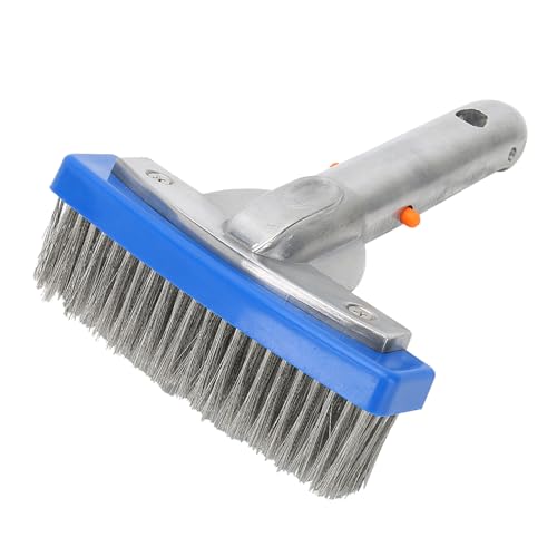 Leapiture 5.5in Swimming Pool Brush Swimming Pool Cleaner Practical for Spa Pond Floor Wall Cleaning Equipment