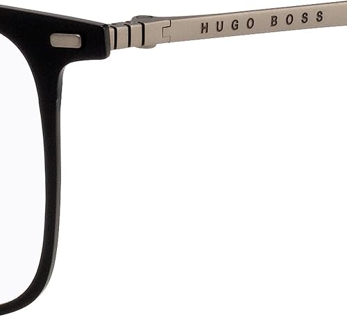 Miniatura 3 de Hugo Boss BOSS 1096 - Marco de gafas para hombre, color negro mate, Mate negro