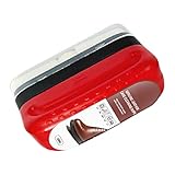 Generisch Limpiador para el cuidado de los zapatos de cuero - 120 ml cepillo para pulir zapatos de cuero | Cepillo para el mantenimiento y cuidado de calzado, para viajes, hogar, hotel, deportes