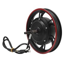 12in High Speed Brushless Gear Hub Motor 48v 72v 500 to 1500W DC Disc Brake Motor for Electric Motorcycle Bike Scooter Gear Hub MotorElectric Bike MotorWheel