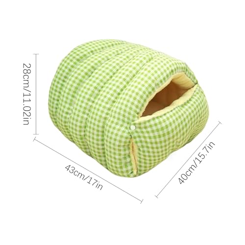 Niche pour chat amovible nid fermé chaud chiot et chaton - 3