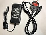 Replacement for 12V 5V 4 Thin Pin AC-DC Adaptor Power Supply for Lacie 500GB External Hard Drive