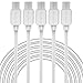 Micro USB Cable Android, SMALLElectric (5 - Pack, 6 FT) USB to Micro USB Cables High Speed USB2.0 Sync and Charging Cables for Samsung, HTC, Xbox, PS4, Kindle, Nexus, MP3, Tablet and More