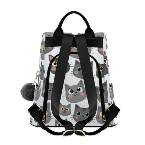 Sac à dos antivol gris évite les pickpockets grâce à ses compartiments - 2