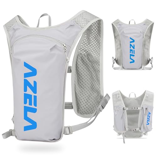 HOTUT Ligero Chaleco de Hidratación Ultraligero, Chaleco Hidratación Trail Running, Mochila de Correr, para Correr Trail Running Ligero Deportes Ciclismo Marathoner para Hombre y Mujer
