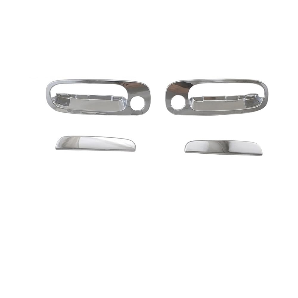 Mhtgd 2 Door Abs Plastic Door Handle Bowl Cover Trim Paste Style Chrome Plated For Corolla For Ae110 For Ae111 1996-2000