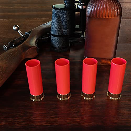 G Francis Shot Glass Set - 4Pk Novelty Shot Glasses Plastic Bullet Shot Glass Set For Father’s Day Or Groomsmen Gifts #TOP2