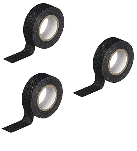 Best Creation Glitter Tape, 15mm by 5m, Black (Ð¢hrÐµÐµ Ð Ð°Ñk)
