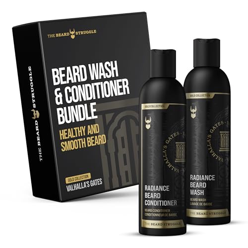The Beard Struggle Radiance Beard Wash and Conditioner Bundle
