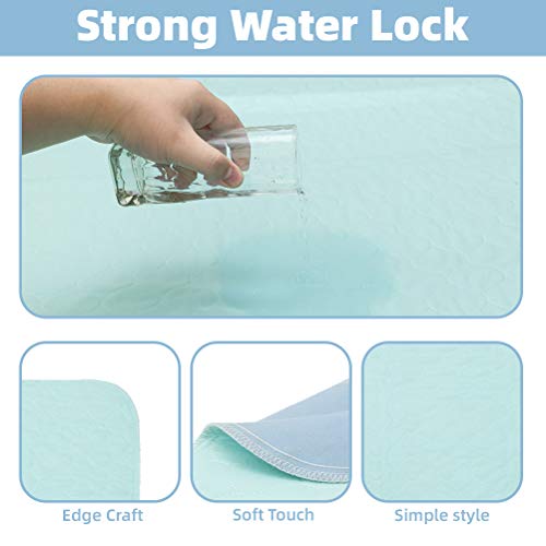 Image of KOOLTAIL Washable Pee Pads for Dogs, 2 Packs Super Absorbent Leakproof & Non-Slip Dog Pee Pad Extra Large, Reusable Puppy Training Pads Waterproof, Pet Mat Rug for Whelping,Floor,Crate,Cats, 36 inchx41 inch