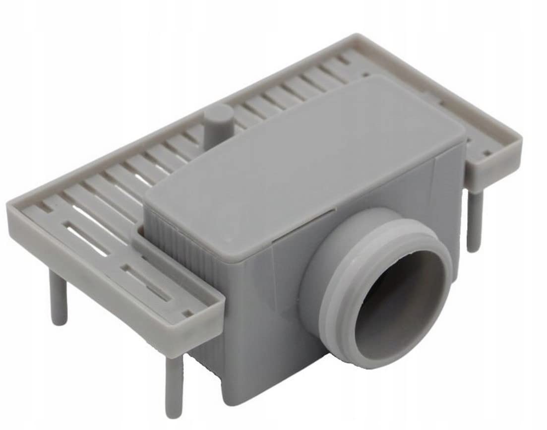 Desagüe Ducha Junta De Doble Labio Para Canal De Suelo Lineal Canal Mural Lateral Sifón NBR Para Canaleta De Ducha Con Bolas Diámetros De 36-38 mm Altura 33 mm Gris