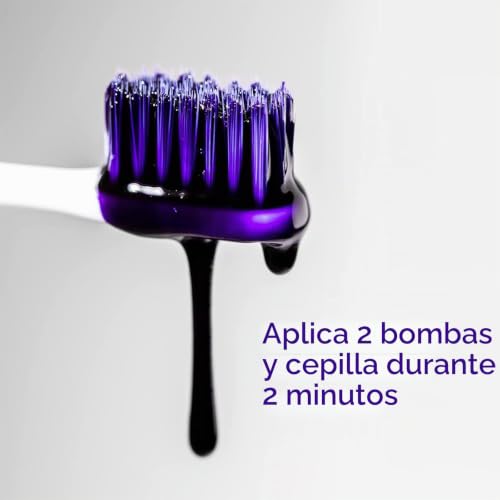 Miniatura 5 de Pasta Blanqueadora Dientes 30ml, Purple Blanqueador Dental, Color Corrector Serum Dientes, Dental Pasta de Dentes Blanqueante, Remoción de Manchas Dentales, Whiten and Brighten