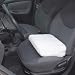 DRIVER'S ANGLE LIFT SEAT CUSHION WITH WASHABLE SEAT CUSHION COVER