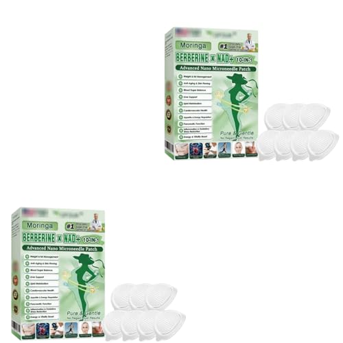 Patch Nano Microneedle Minceur ingrédients naturels Moringa Berberine pour homme femme