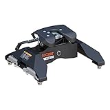 CURT 16063 A16 5th Wheel Hitch, 16,000 lbs, Select Chevrolet Silverado, GMC Sierra 2500, 3500 HD, 8-Foot Bed Puck System