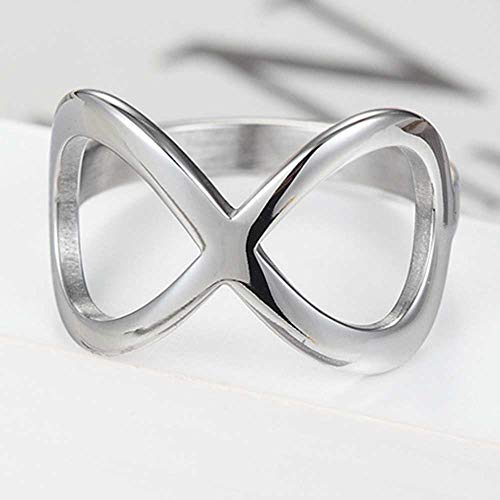 Jude Jewelers Stainless Steel Large Chunky Infinity Style Promise Engagement Statement Ring2