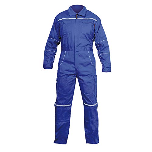 Logista Arbeitsoverall Charlie Barato® Premium Line Kornblau - Overall für Handwerker (52)