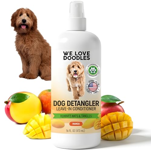 We Love Doodles Dog Detangler Spray - Leave-in...