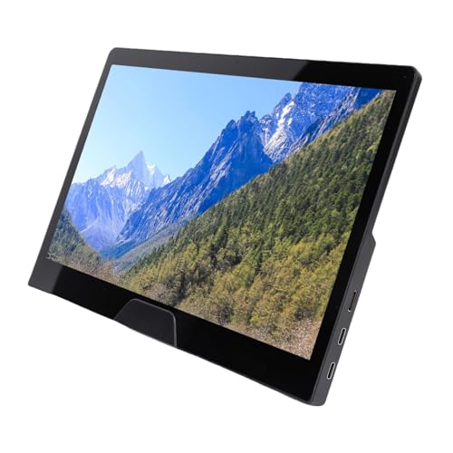 Image of GOWENIC 11.6 Inch Portable Screen 2.5K FHD Touchscreen 120HZ HD Multimedia Interface Second External Screen with Stand Built in 2 Speakers for Laptop PC
