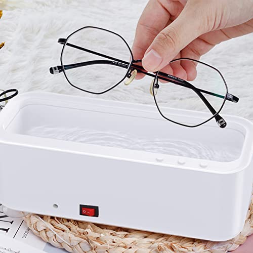 Ultrasonic Jewelry Cleaner, 45000Hz Ultrasonic Cleaning Machine With 4 Suction Cups, Portable Glasses Cleaning Machine Usb Charging For Eye Glasses, Earrings, Ring, Watch Strap, Necklaces #TOP4