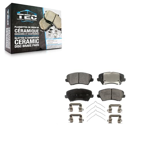 TEC Front Ceramic Disc Brake Pads TEC-1828 Replacement For Kia Forte Hyundai Elantra GT Veloster Forte5 Koup by TEC - Used condition - CA$48.39