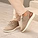 GALBRABV Casual Oxfords Mens Shoes Mesh Business Work Fashion Walking Sneakers Khaki
