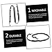 POPETPOP 3pcs Climbing Gear Strap Hooks Multipurpose Camping Harness for Camp Climbing Equipment