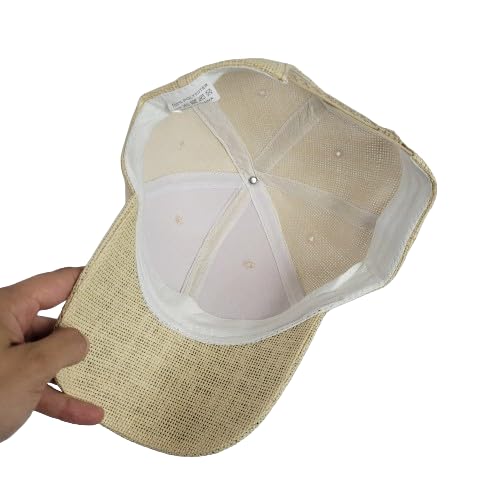 Boné De Palha Esportivo Aba Curva Unissex Casual Básico Chápeu De Moda De Verão De Pesca de Montanhi