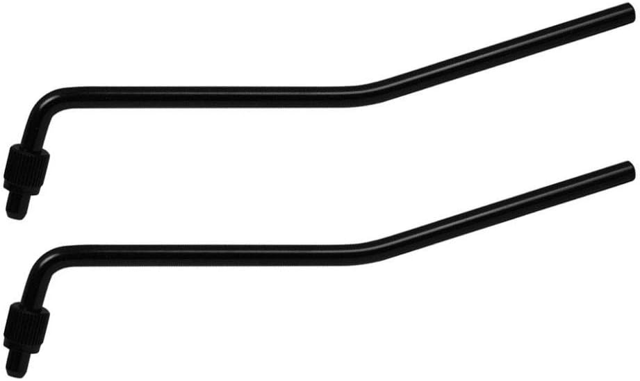6mm / 0.24" Double Tremolo Arm Floyd Rose Replacement, 2pcs Whammy Bar for Electric Guitar Tremolo Bridge System Parts