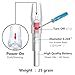 6PCS S Led Lighted Nocks for Arrows with .244