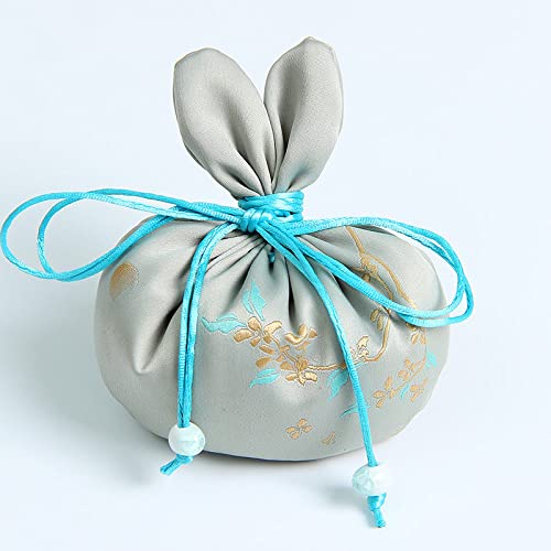 4 Bolsitas de Tela con Cordón para Aromas y Joyas miniatura 1