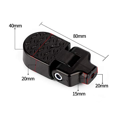 image for wi8 Bike Pegs Foot Pedals Folding Backseats Stands Back Seat Accessori