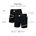 SAXX UNDERWEAR,Mens,Vibe Xtra Super Soft Boxer Brief Fly 2-Pack,Black,Medium