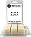 Candlecopia Beach Linen Strongly Scented Sustainable Vegan Natural Soy Wax Melts, 12 Soy Wax Cubes, 6.4 Ounces in 2 x 6-Packs