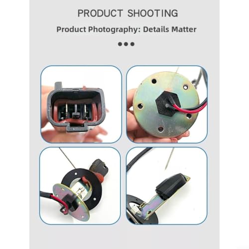 Sensor de nivel de combustible para excavadora PC200 y flotador de tanque metálico 3