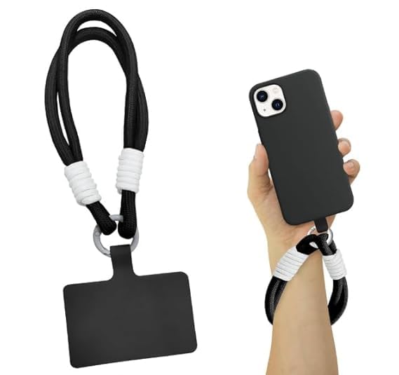 AccuPrints Sumiko Phone Lanyard for iPhone Sling Hanging Chain Wrist Rope Multipurpose Hand Wrist Strap Cord Universal Anti-Lost Lanyard for Mobile Secure and Stylish-image-43