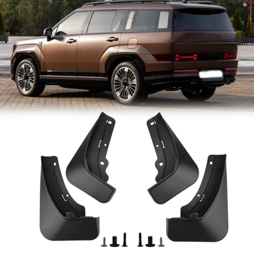 Image of 4Pcs /Set Car SUV Mud Flaps Splash Guards Fender Mudguard for Hyundai Santa Fe (Fit for 2024-2025 Santa Fe)