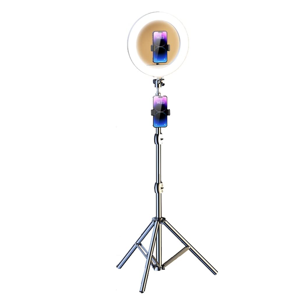 Mobile Phone Live Broadcast Triangle Bracket Fill Light Light a Full Set of Camera Support Frame Selfie Beauty Anchor(D)